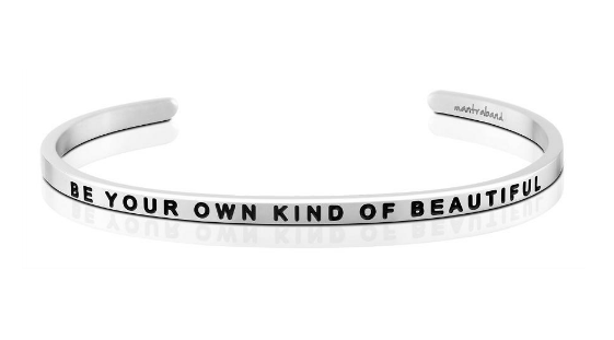 Be Your Own Kind Of Beautiful Bangle (Silver)