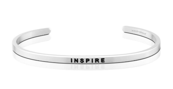 Inspire Bangle (Silver)
