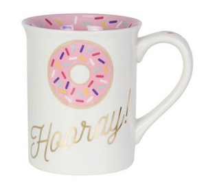 Hooray Donut Mug