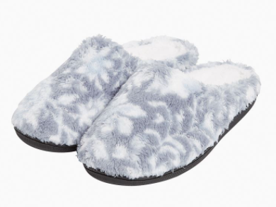 Plush Shimmer Slippers