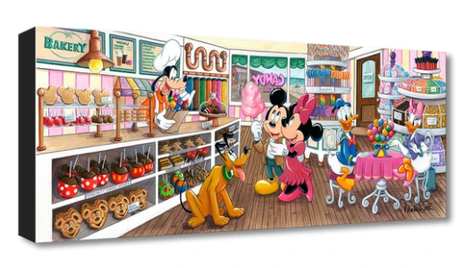 "Trip to the Candy Store" Canvas by Michelle St.Laurent