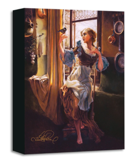 "Cinderella's New Day" Canvas by Heather Edwards