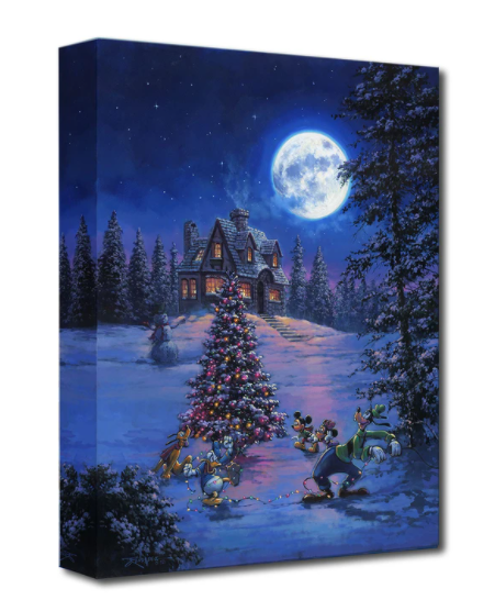 "Winter Lights" Canvas by Rodel Gonzalez