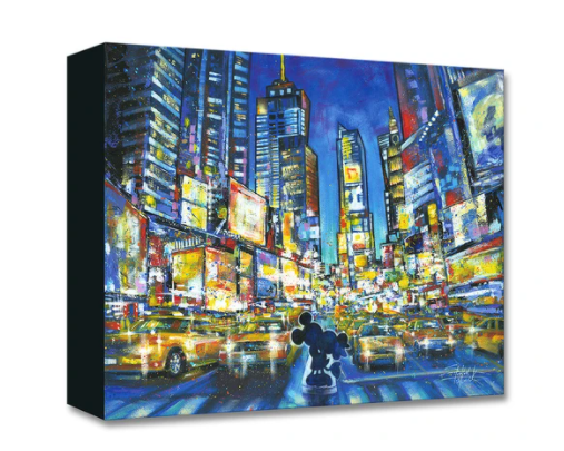 "You, Me and the City" Canvas by Stephen Fishwick