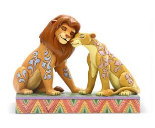 “Savannah Sweethearts” Simba & Nala Figurine