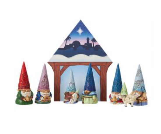 Gnome Christmas Pageant Set of 8
