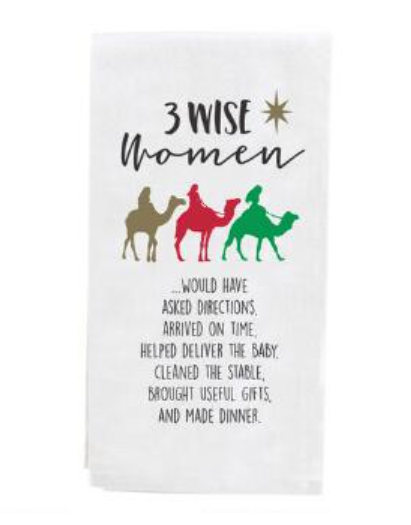 3 Wise Women Tea Towel