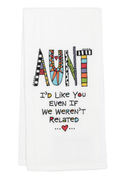 Aunt Tea Towel