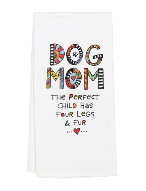 Dog Mom Tea Towel