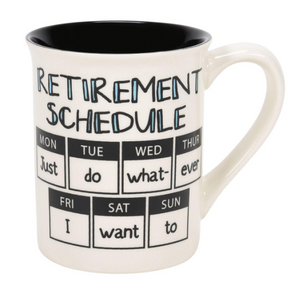 Retirement Calendar Mug