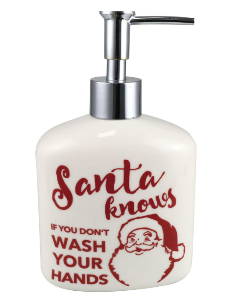 Santa Knows Soap Dispenser
