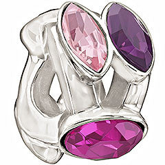 The Swarovski Collection - Splendid Marquis - Pink and Purple