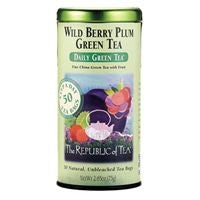 Wild Berry Plum Green Tea