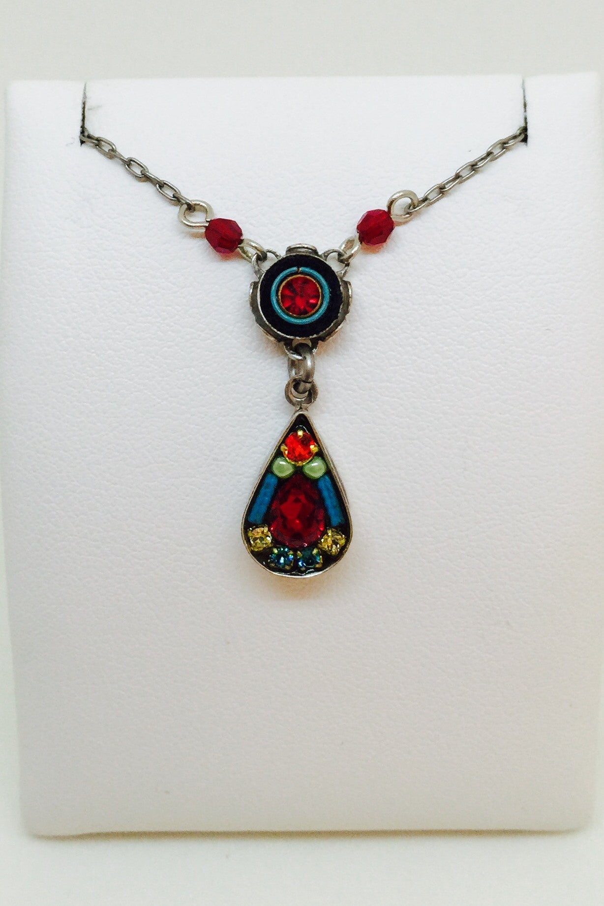 Love Drop Necklace-Multicolor