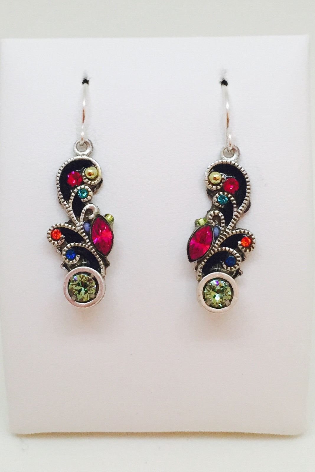 Large Organic Earring-Multicolor