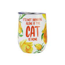 Cat Drinking Tumbler