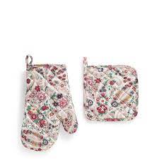 Pot Holder & Oven Mitt Set