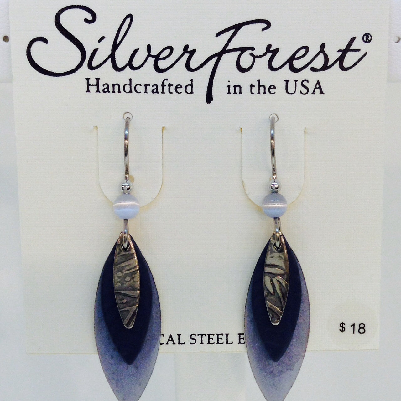 Silver Layered Earrings