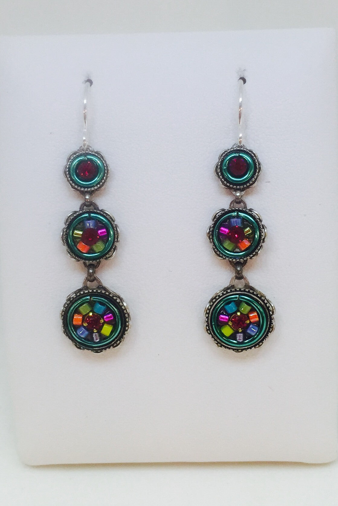 La Dolce Vita 3-Tier Earring-Multi Color