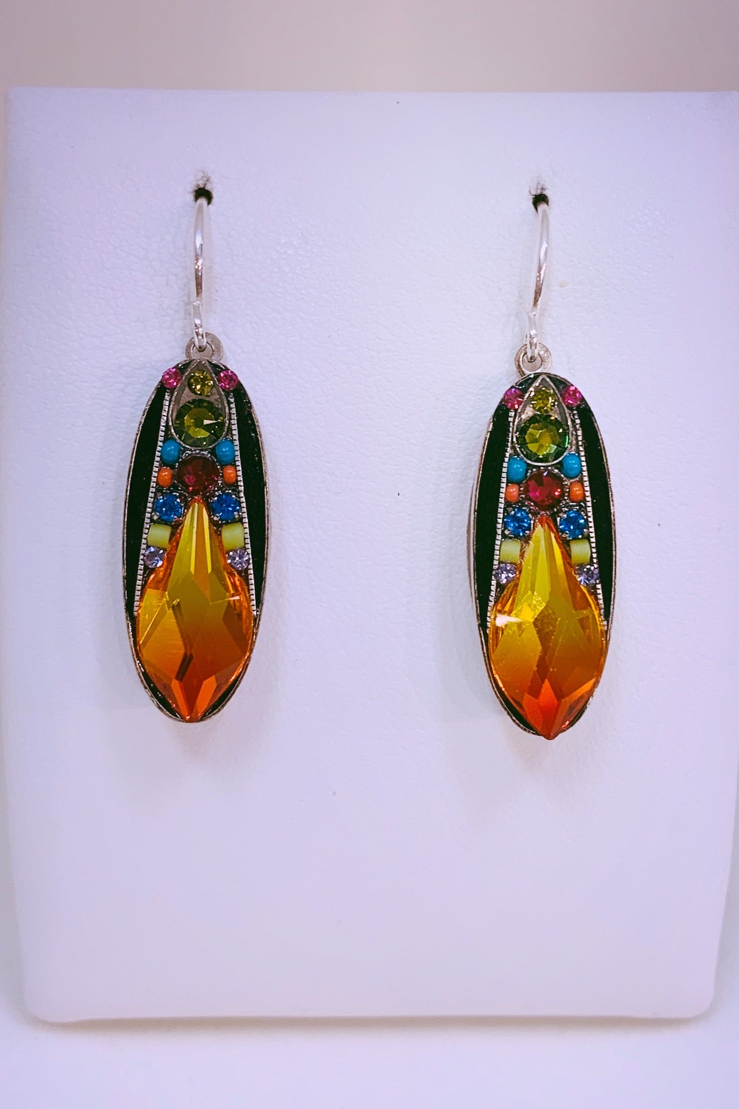 Diva Large Earring-Multicolor