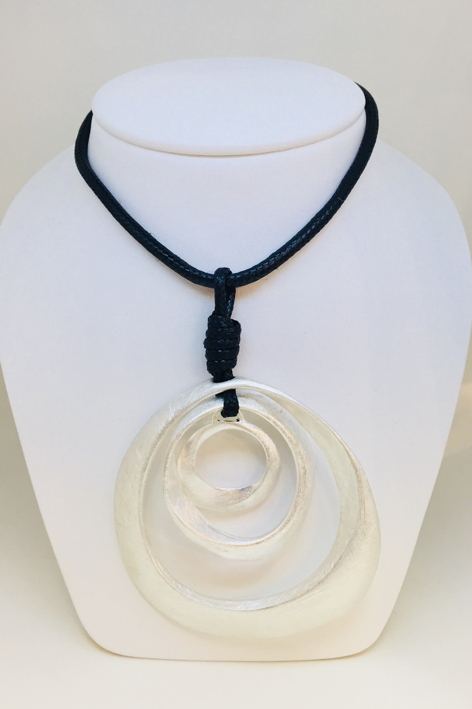 Adj. Triple Circle Necklace