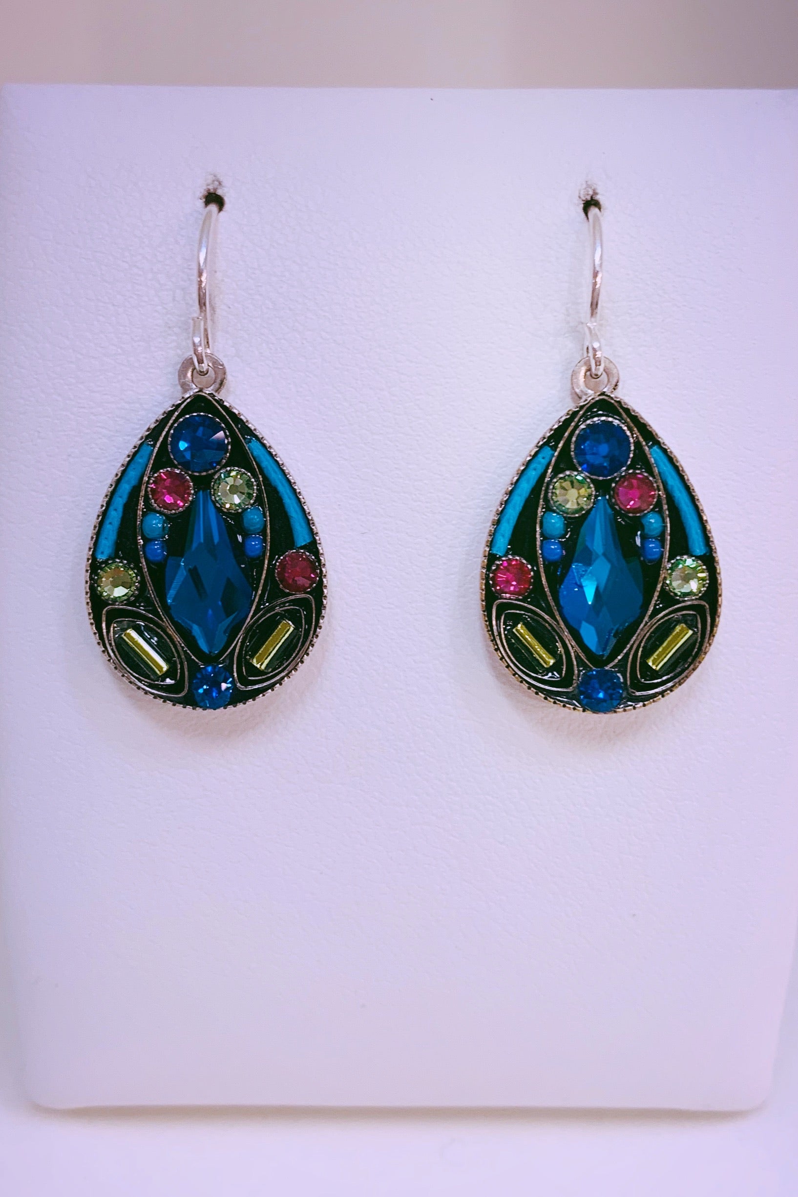 Large Drop Earring-Bermuda Blue