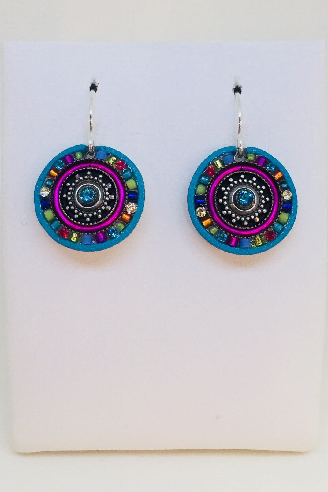 Crystal Roulette Earring-Multi Color