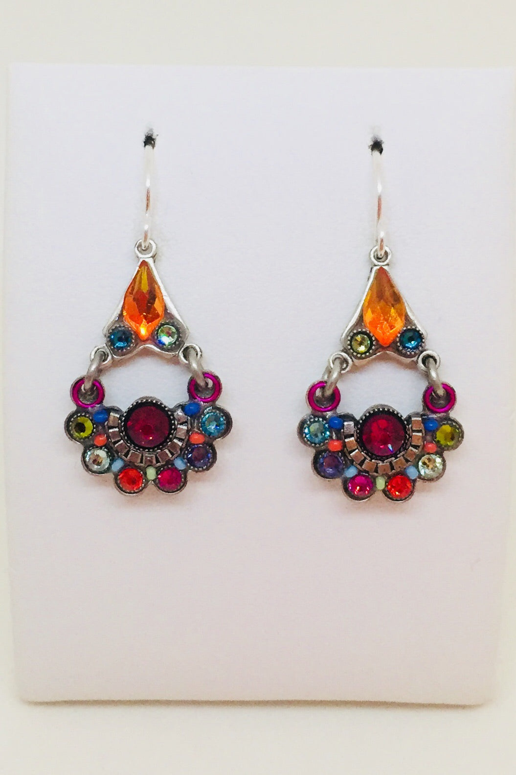 Large Mosaic Earring-Multicolor