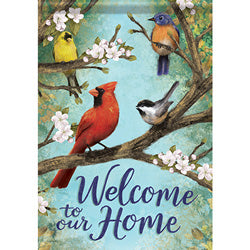 Songbird Haven Garden Flag