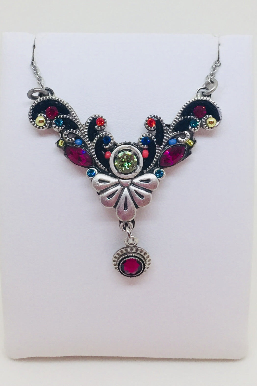Large Organic Necklace-Multi Color