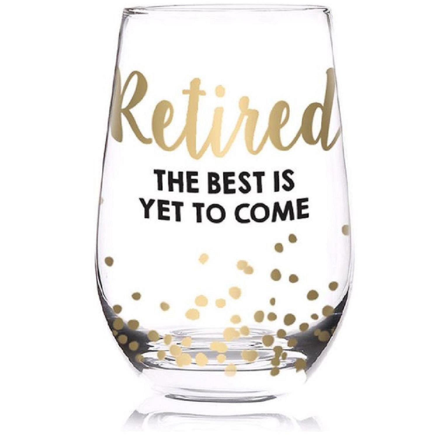 Retired Stemless Wine Glass