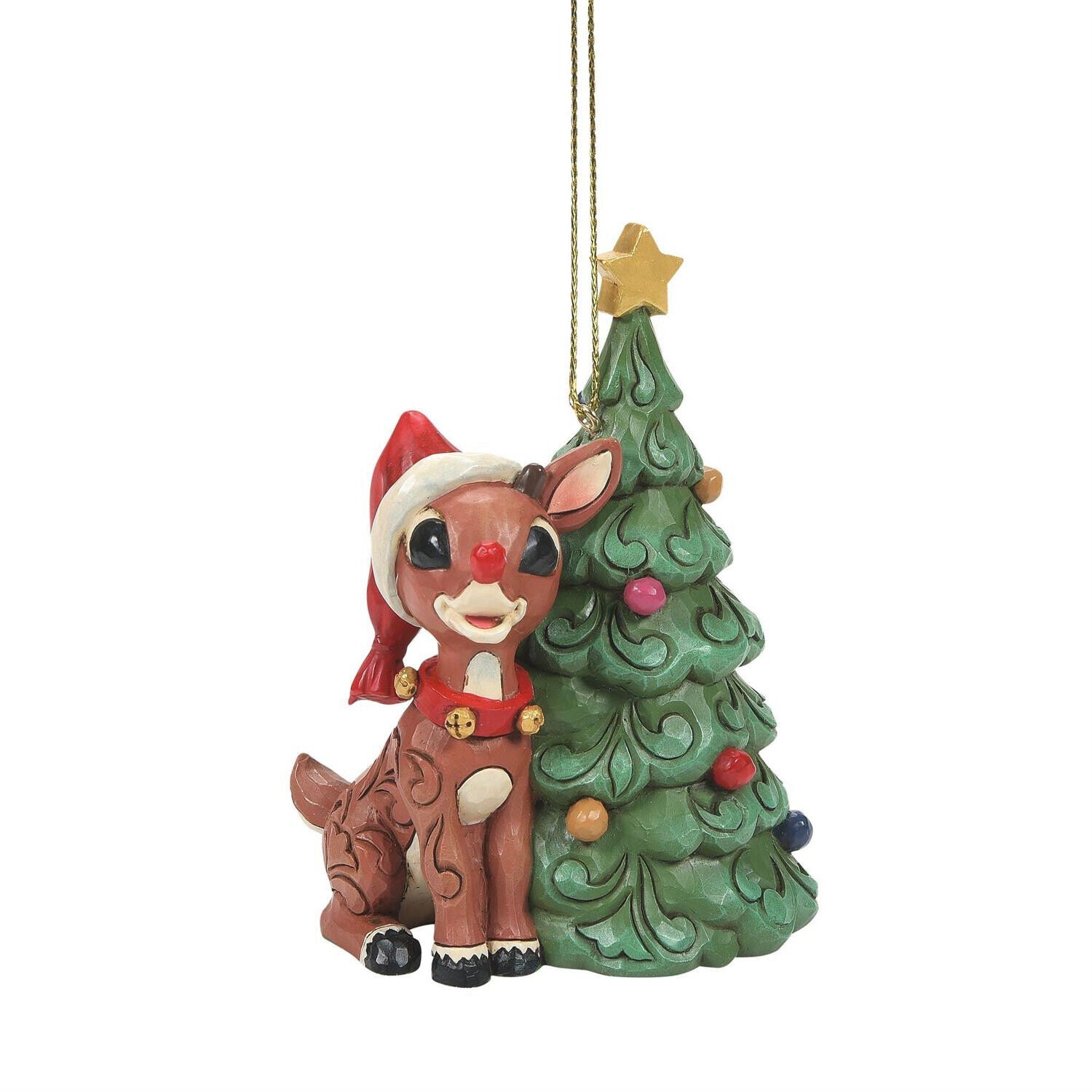 Rudolph with Christmas Tree Ornament