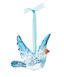 Acrylic Blue Bird Ornament