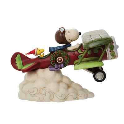 Snoopy Flying Ace Plane Figurine
