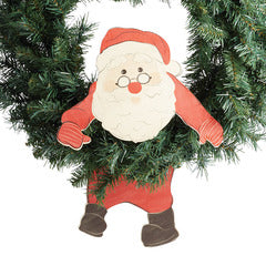 Santa Wreath Dangler