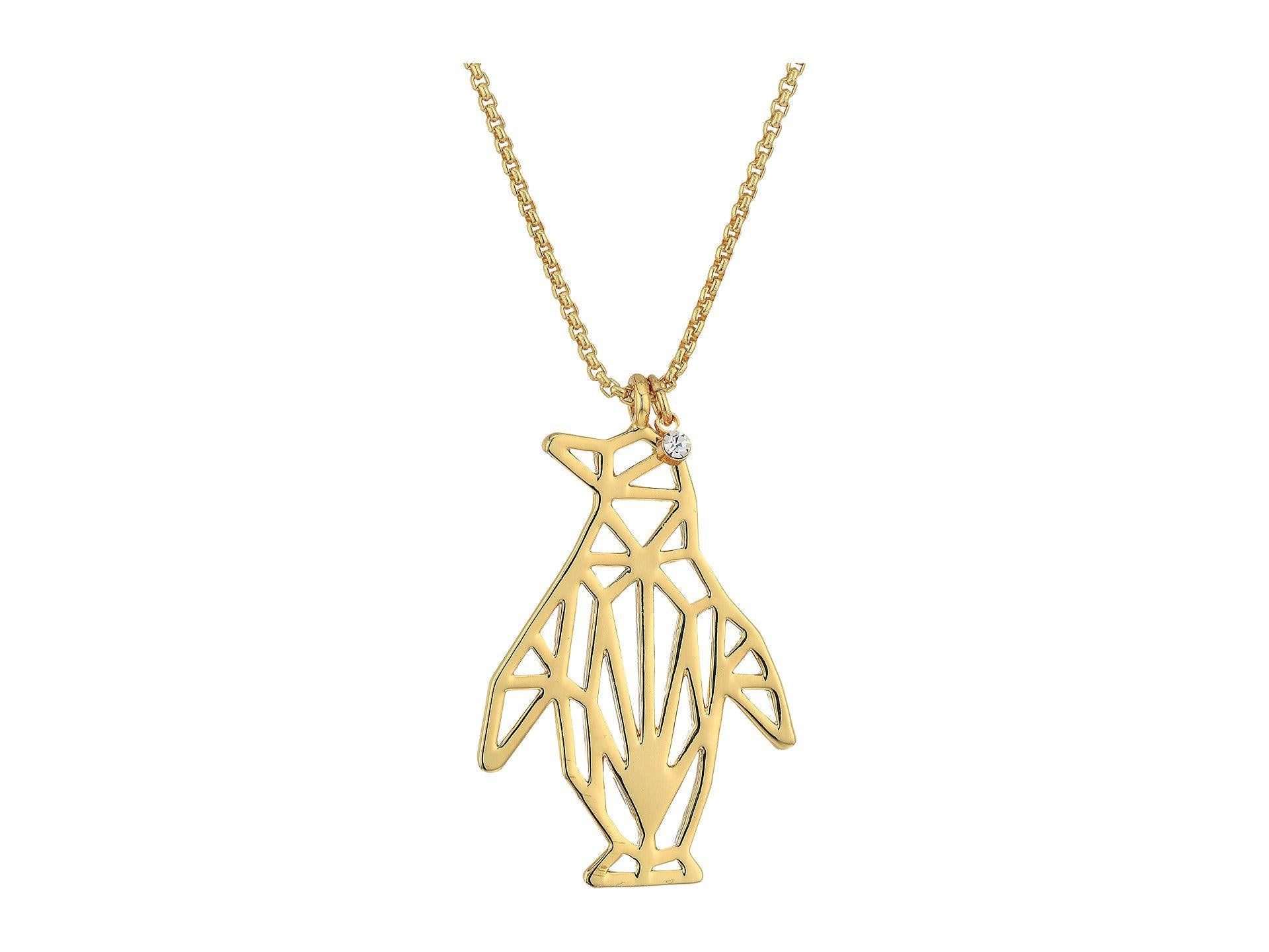 Penguin Pendant Necklace