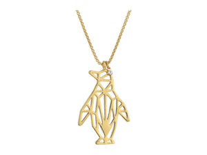 Penguin Pendant Necklace