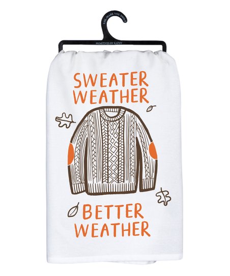 Dish Towel-Sweater Weather